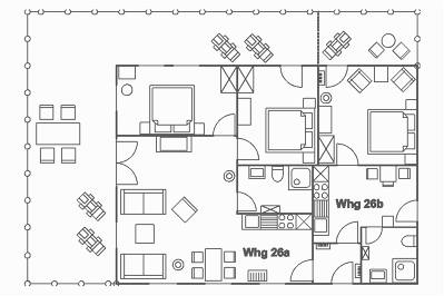 Wohnungsgrundriss (linke Seite)